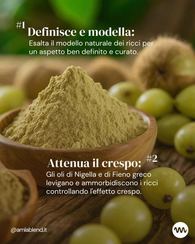 Crema ravviva ricci fieno greco e spirulina – Definisci, idrata e proteggi i tuoi ricci con la Crema Ravviva Ricci . Con