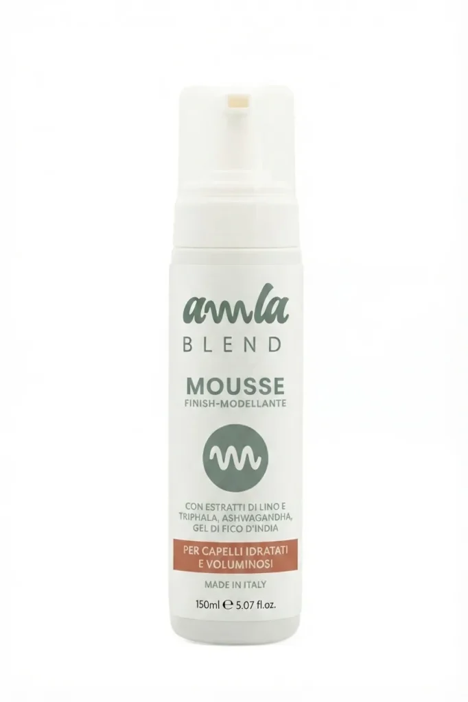 Mousse styling ai semi di lino
