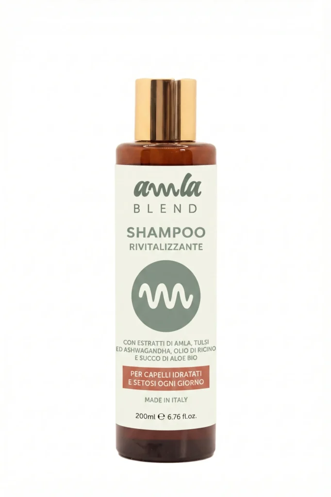 Shampoo uso frequente a base di Amla e Tulsi