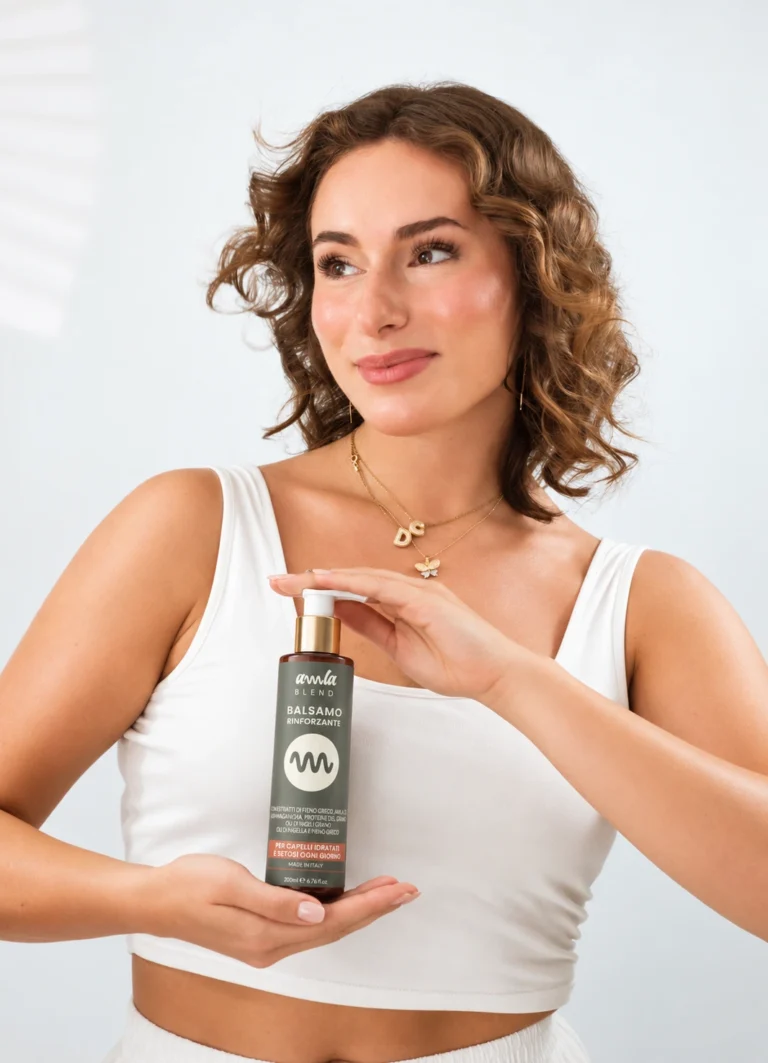 Balsamo Rinforzante Ashwagandha, Fieno Greco – Nutri e districa i capelli deboli con il Balsamo Rinforzante . Con
