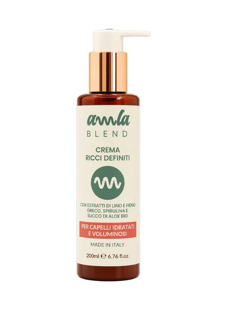 Crema ravviva ricci fieno greco e spirulina